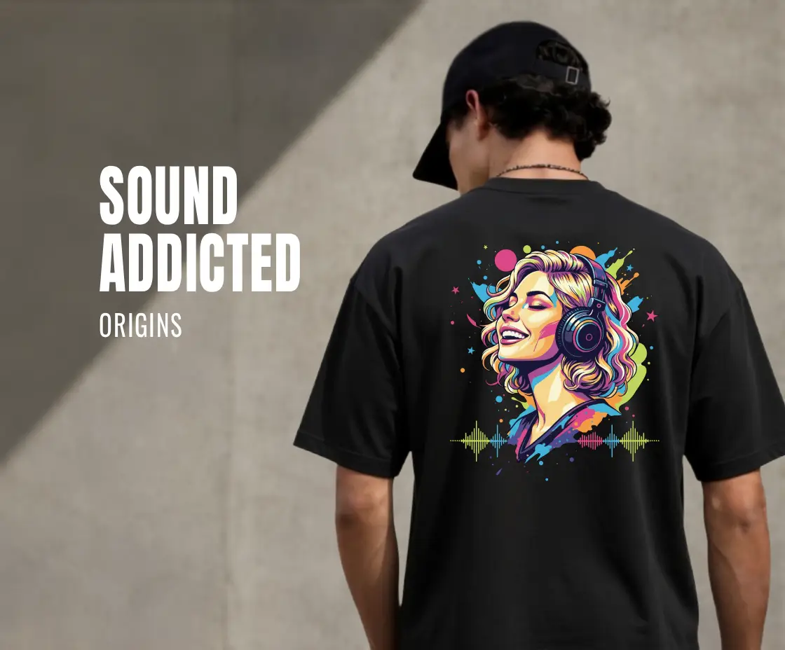 Sound Addicted T-Shirt Men Fit