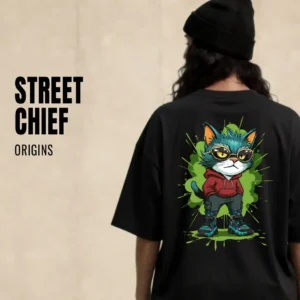 Tricou streetwear oversized STREET CHIEF Vados